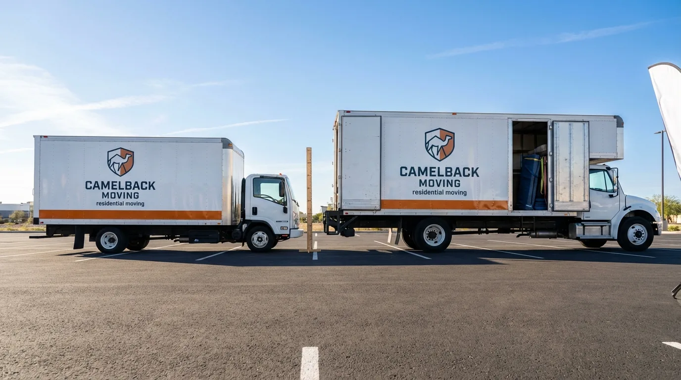 Moving truck size capacity guide in Lake Geneva
